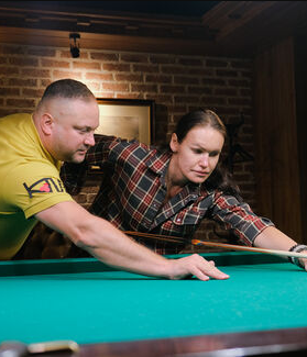 Тренер по бильярду Михаил  Киладзе 