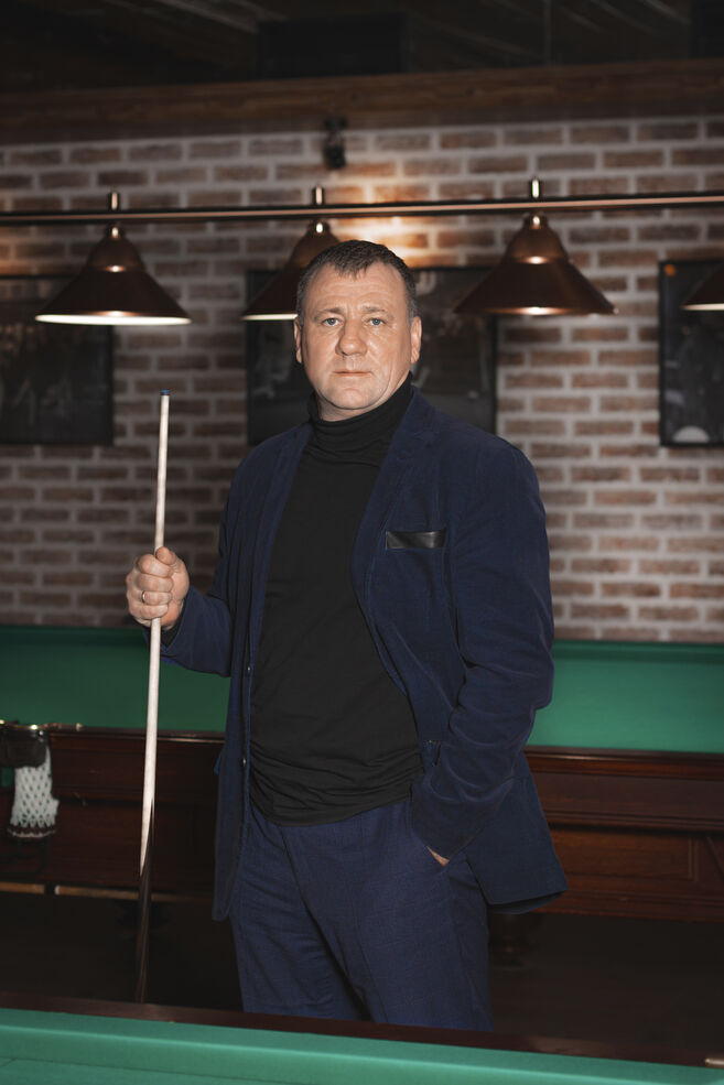 Тренер по бильярду Сергей Агеенко