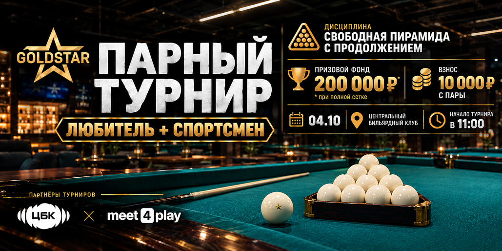 Турнир Парный турнир ЦБК
