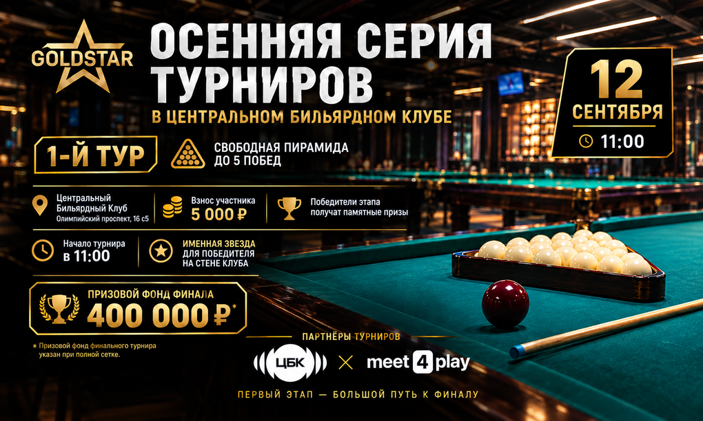 Турнир GOLDSTAR ЦБК